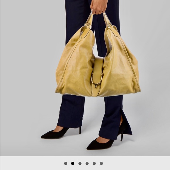 Gucci Large Stirrup Tote - Picture 4 of 6